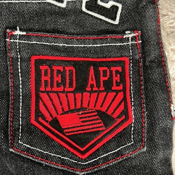 RED APE TODDLER JEANS, 18mo, adjustable waist, STREETSTYLE FOR KIDS! - Picture 9 of 10
